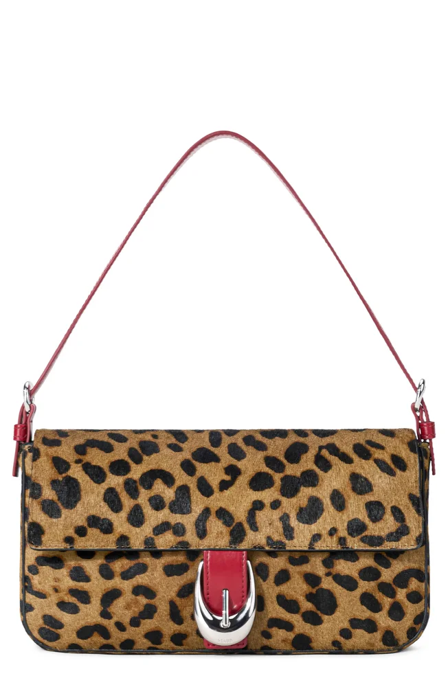 Harlow Animal Print Genuine Calf Hair Bag