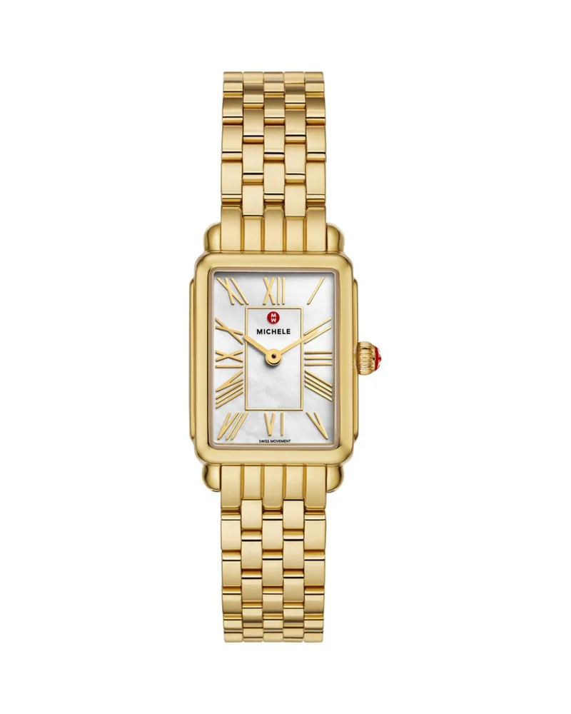 Deco Park 18K Gold Plated Watch, 23mm x 29mm