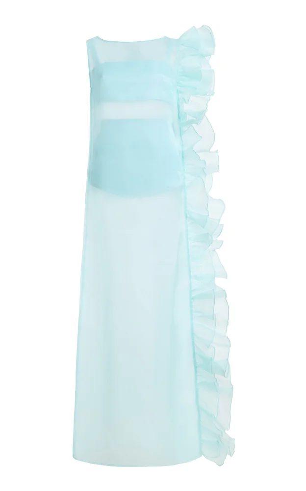 Exclusive Bea Organza Maxi Dress