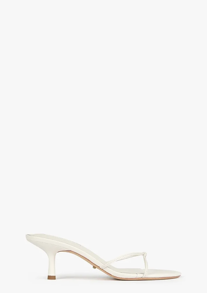 Dana White Nappa (Kitten Heel Sandal)