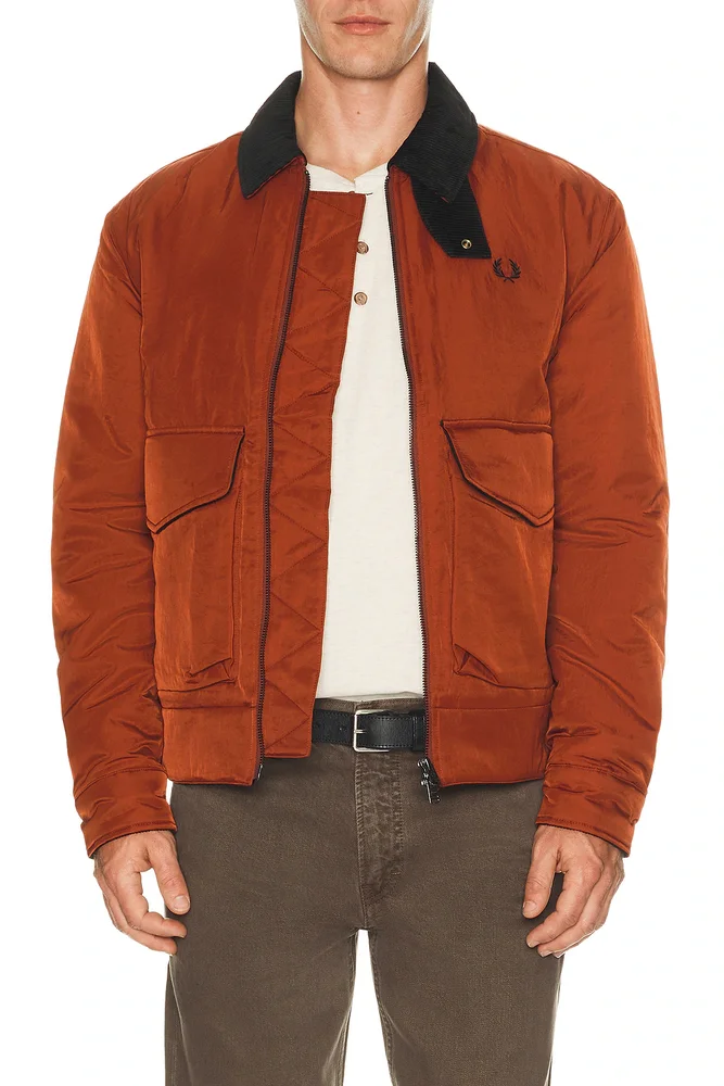 Nylon Caban Jacket