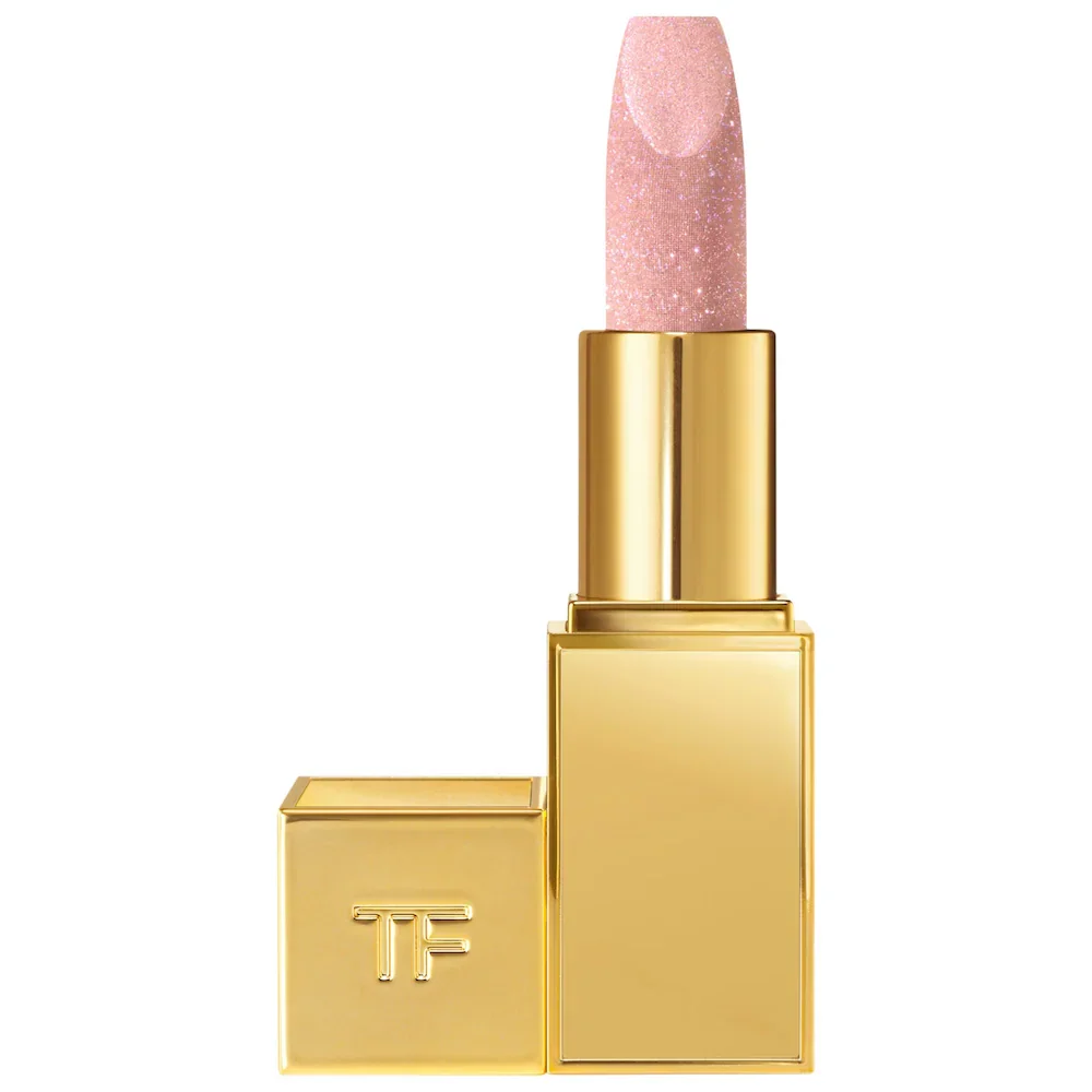 Soleil Sunlit Rose Lip Balm for Shine + Plumping in Sunlit Rosy