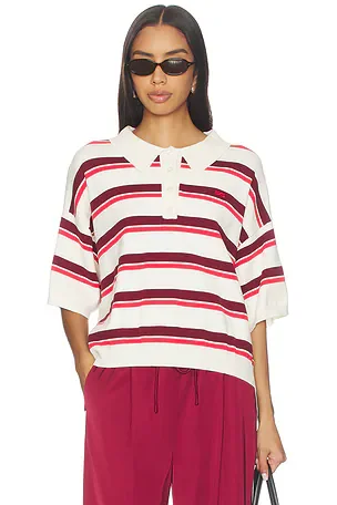 Taia Short Sleeve Polo Pullover