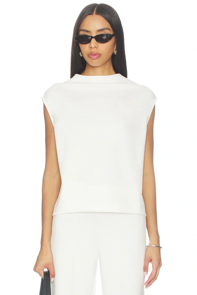 Scuba Cowl Neck Top