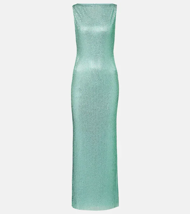 Embellished maxi dress