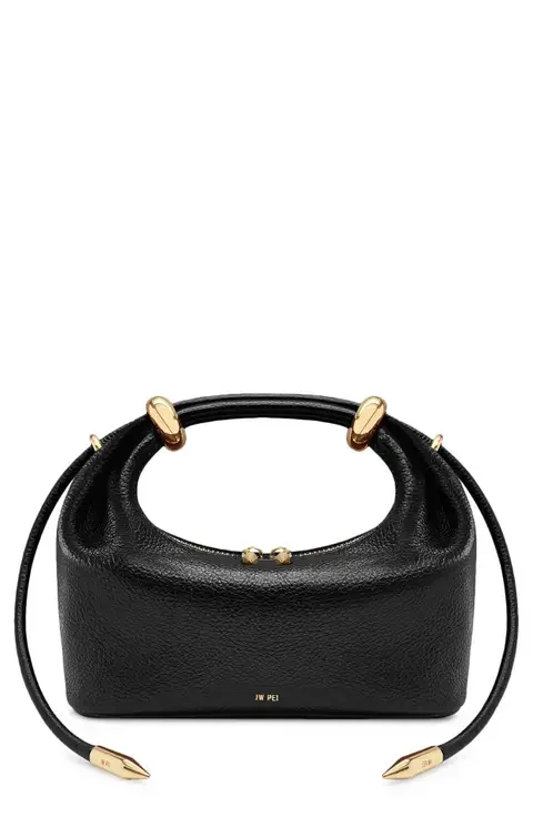 Ellie Metal Ring Clutch