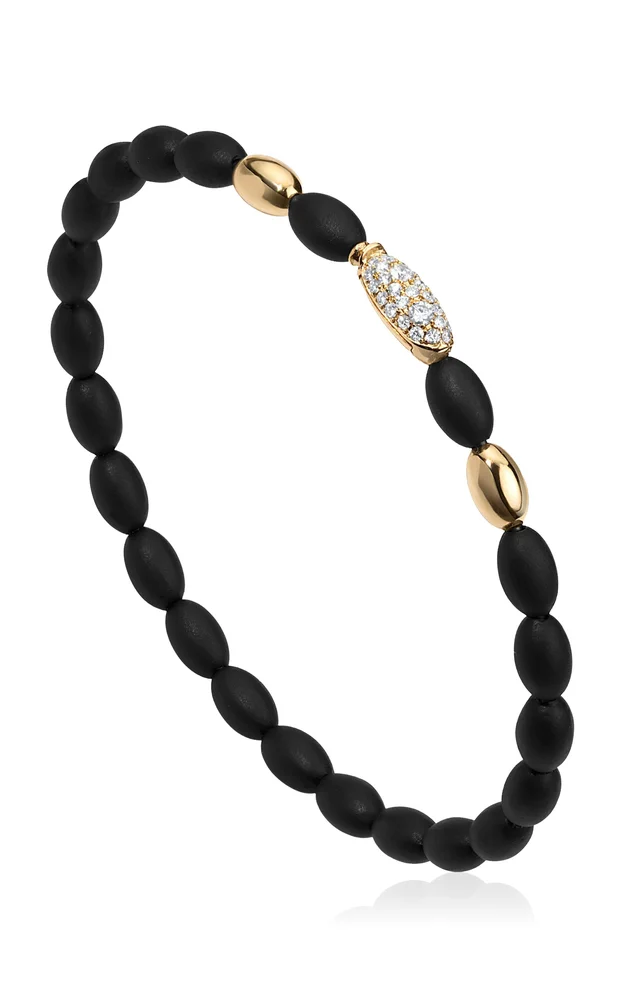 Steel Glitter Flex Bangle