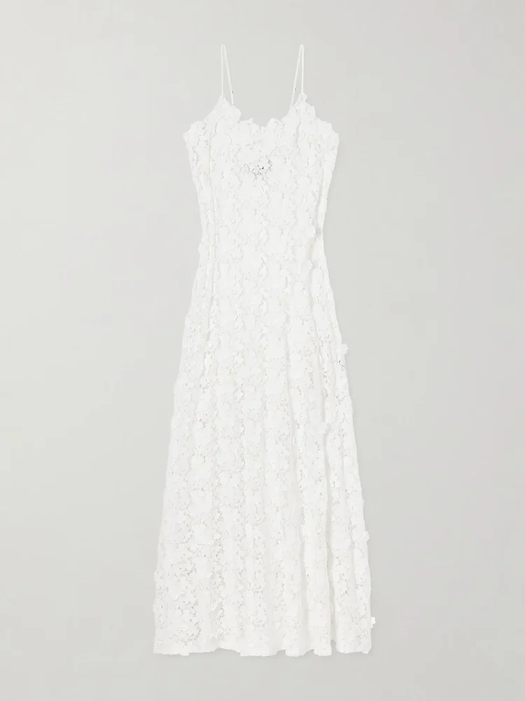 Jaquelyn lace midi dress