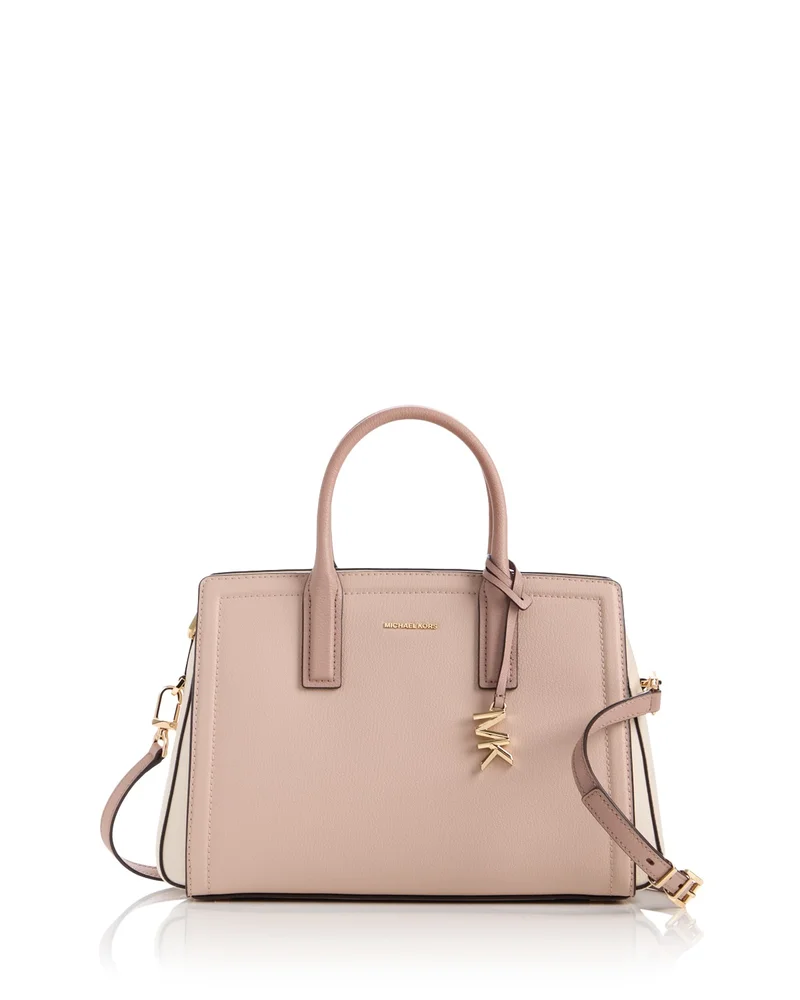Laila Medium Leather Satchel