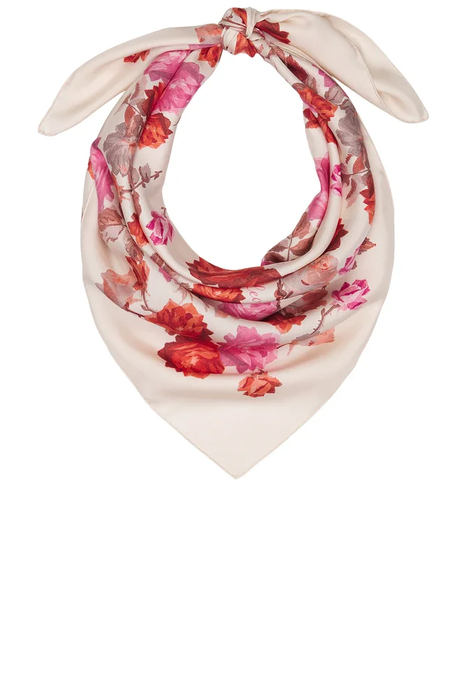 X Alexandra Leclerc The Lucky Silk Scarf