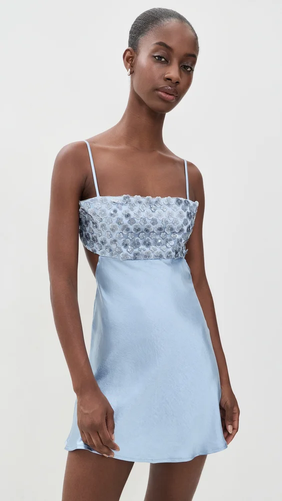 Blue Mini Dress