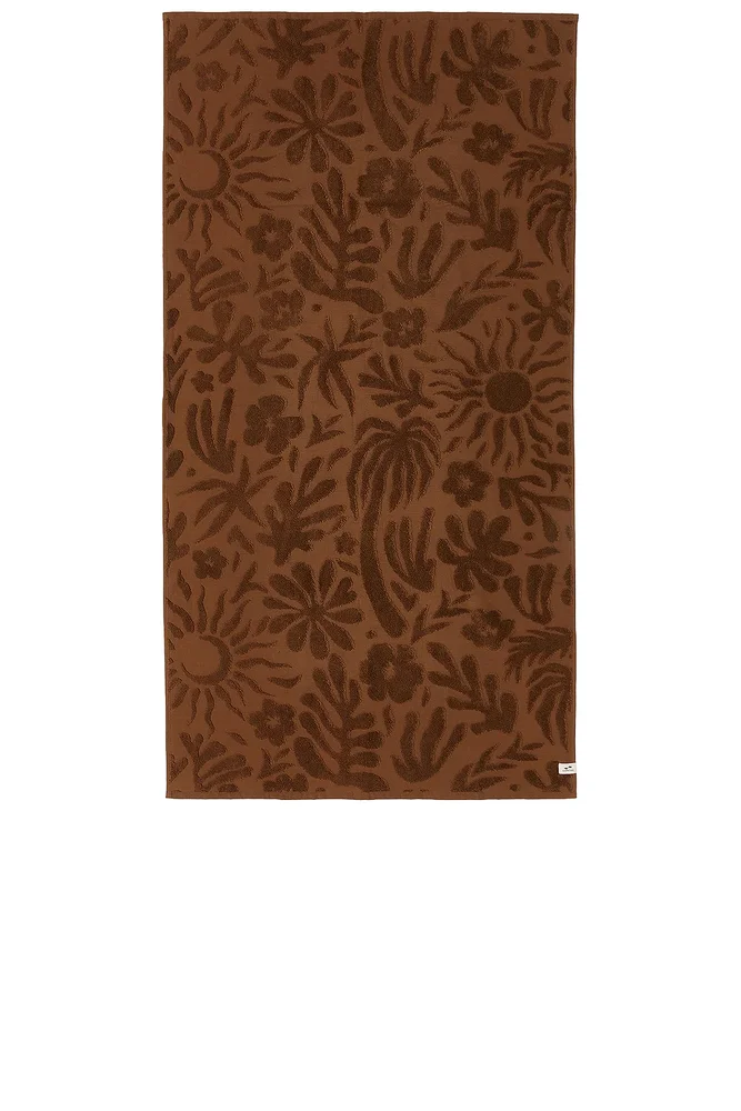 Sunny Sculpted Bath Towel
