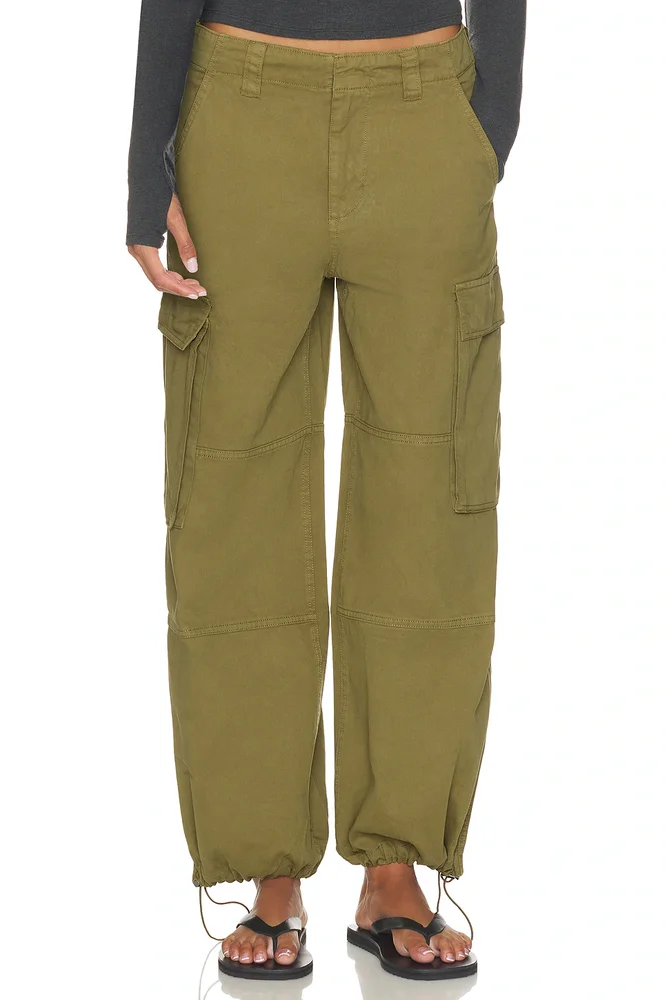 Petra Drawstring Harem Cargo Pant