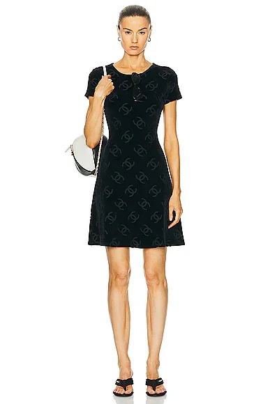 Chanel Velour Dress