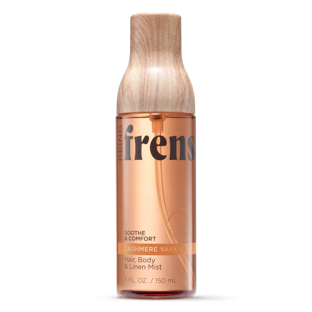 Cashmere Vanilla Women's Hair, Body & Linen Mist Body Spray with Essential Oils