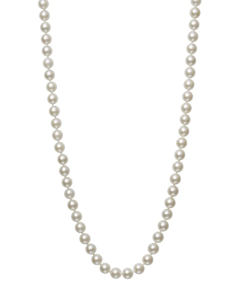 Cultured Freshwater Pearl Necklace in 14K Yellow Gold 18"