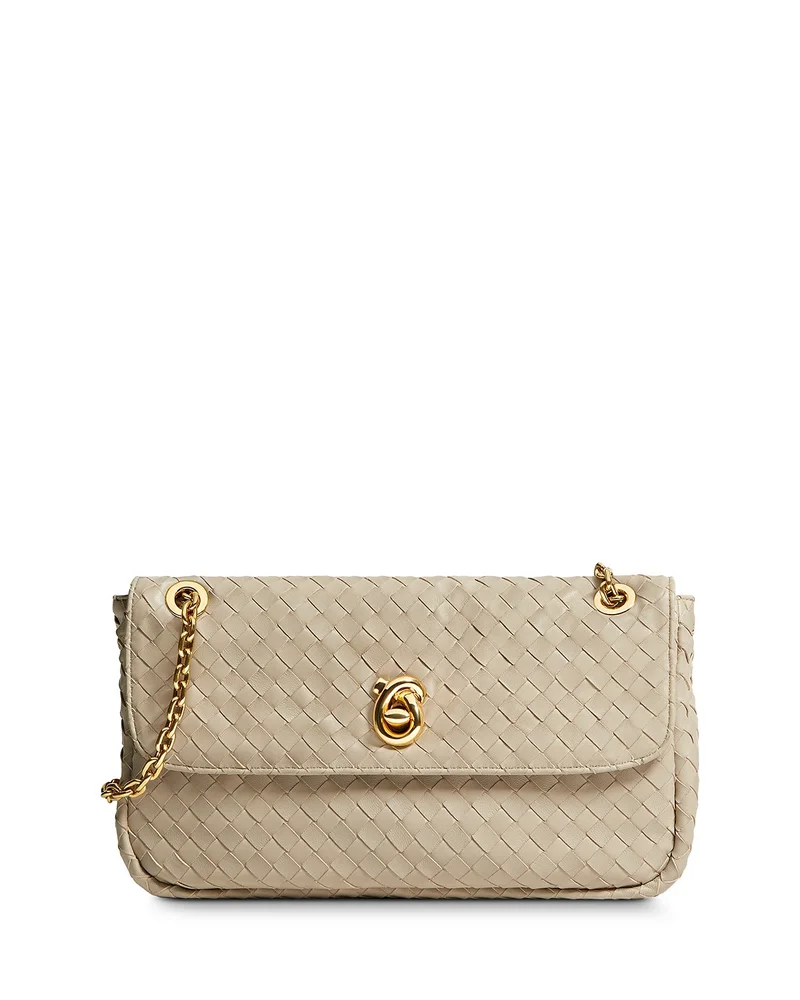 Madison Intrecciato Leather Shoulder Bag