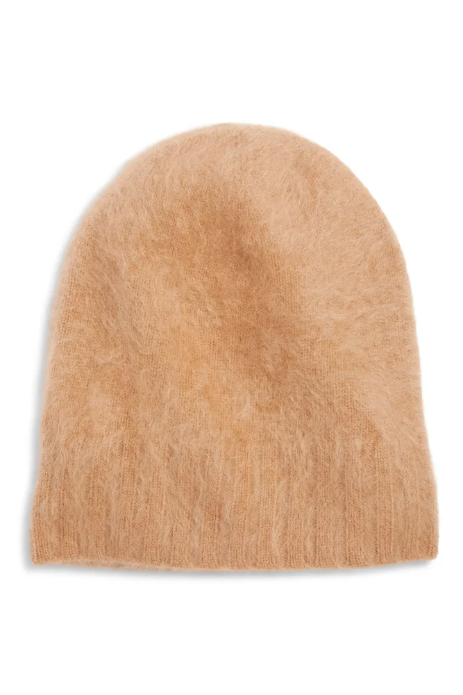 Brushed Wool & Cashmere Beanie