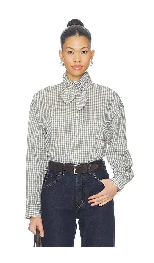 Clair Tie Neck Shirt
