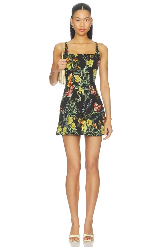 Julia Scoop Neck Mini Dress