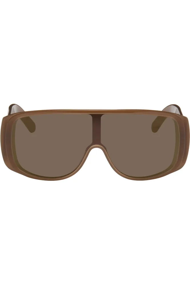 Brown Mask Sunglasses