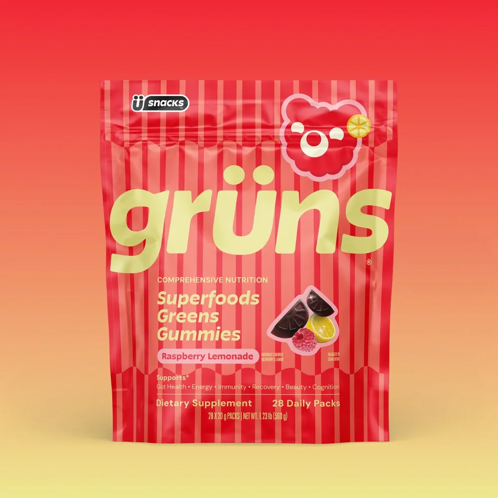 Raspberry Lemonade Greens Gummies