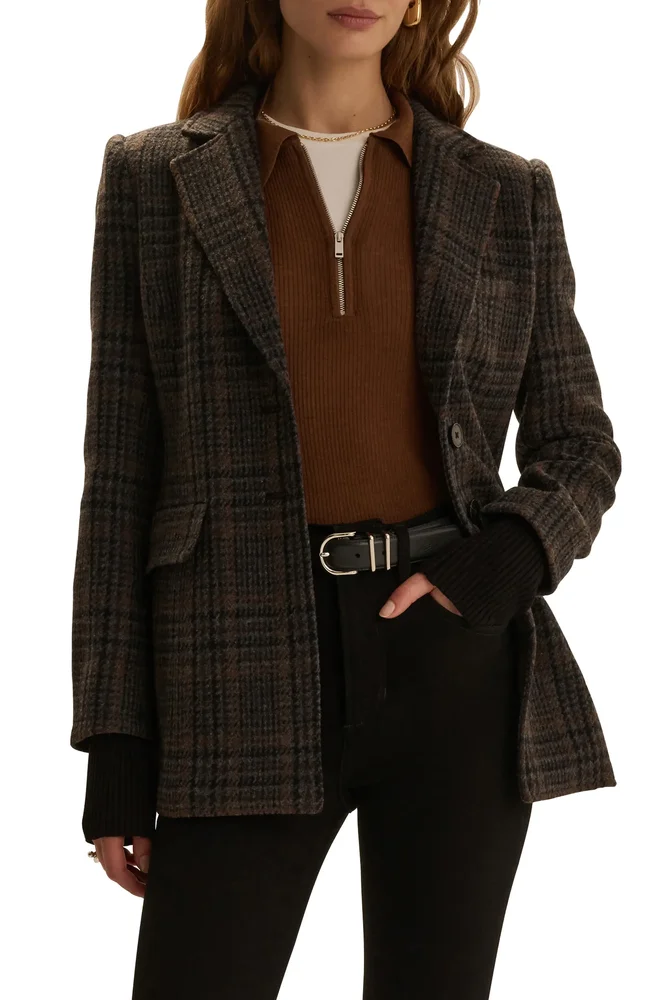 The Plaid City Blazer