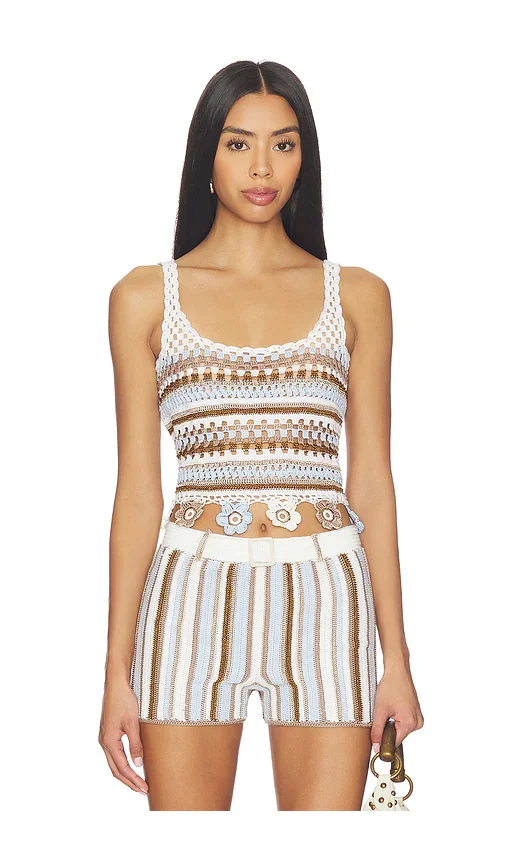 Isaure Crochet Top