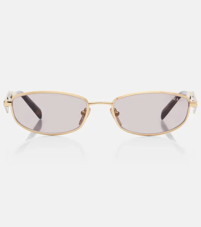 Prada Cartiglio oval sunglasses