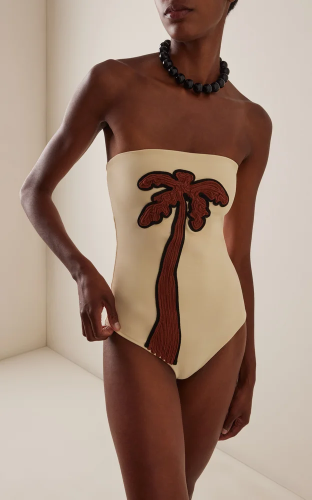 Palm One-Piece Swimsuit