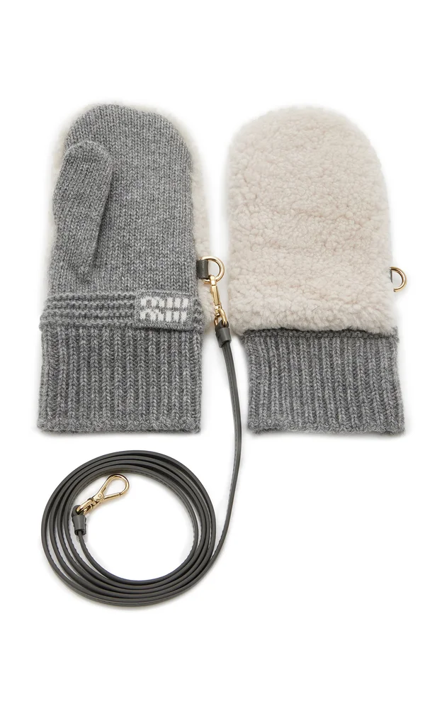 Shearling Mittens