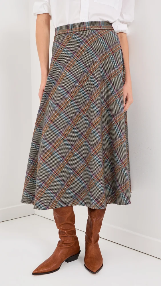 Myrtle Circle Midi Skirt