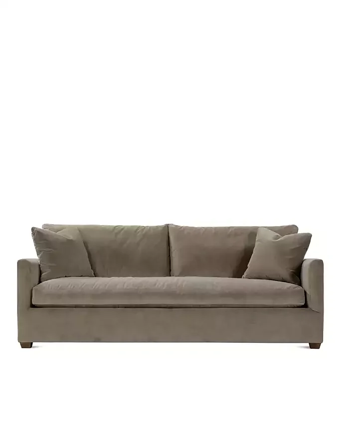 Bowery 88" Fabric Bench Cushion Sofa - Exclusive