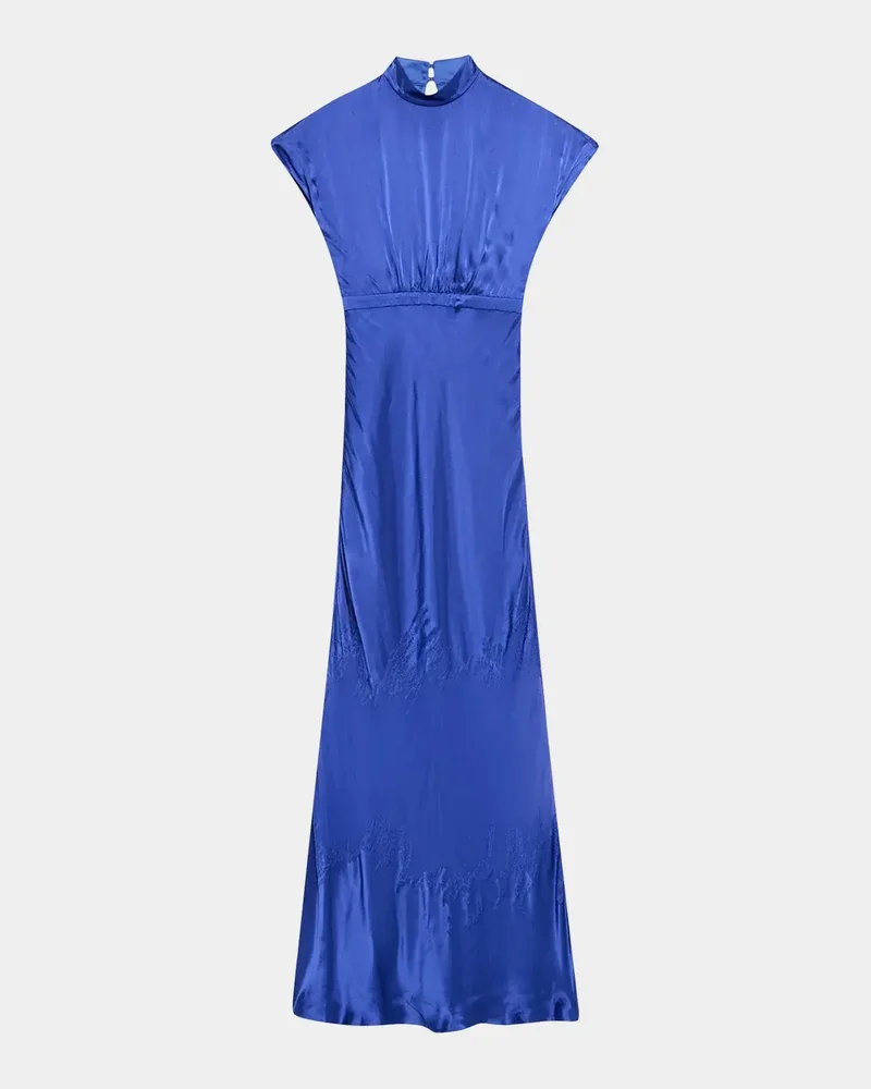 Fabienne Silk Long Dress