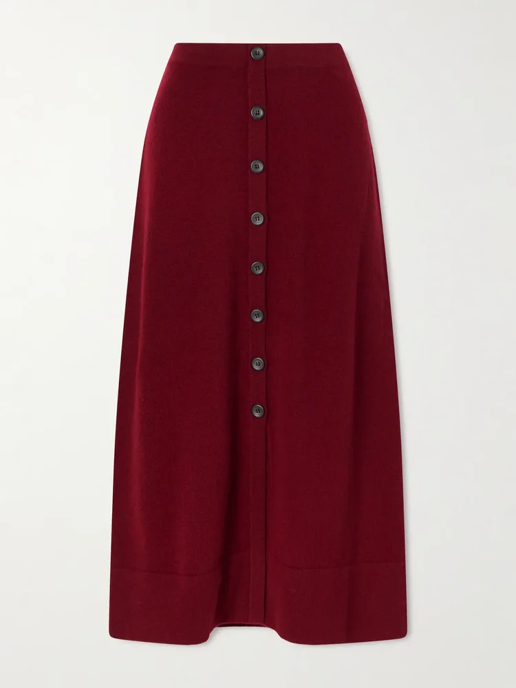 Callahan cashmere maxi skirt