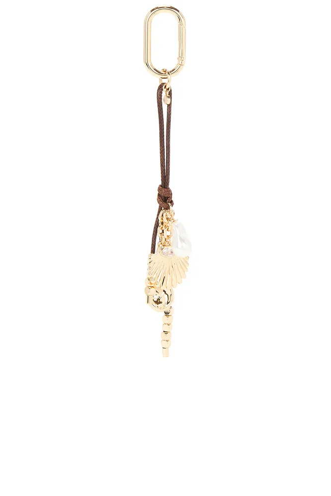 Shell Pearl Bag Charm
