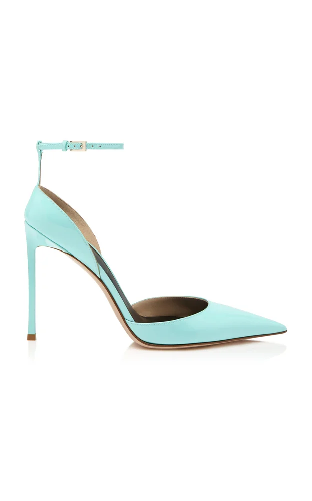 Ankle Strap Pointy Toe Pump