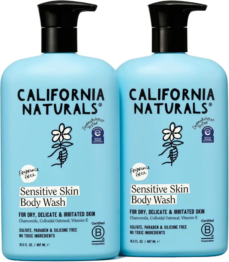 Sensitive Skin Body Wash 2-Pack in Fragrance Free