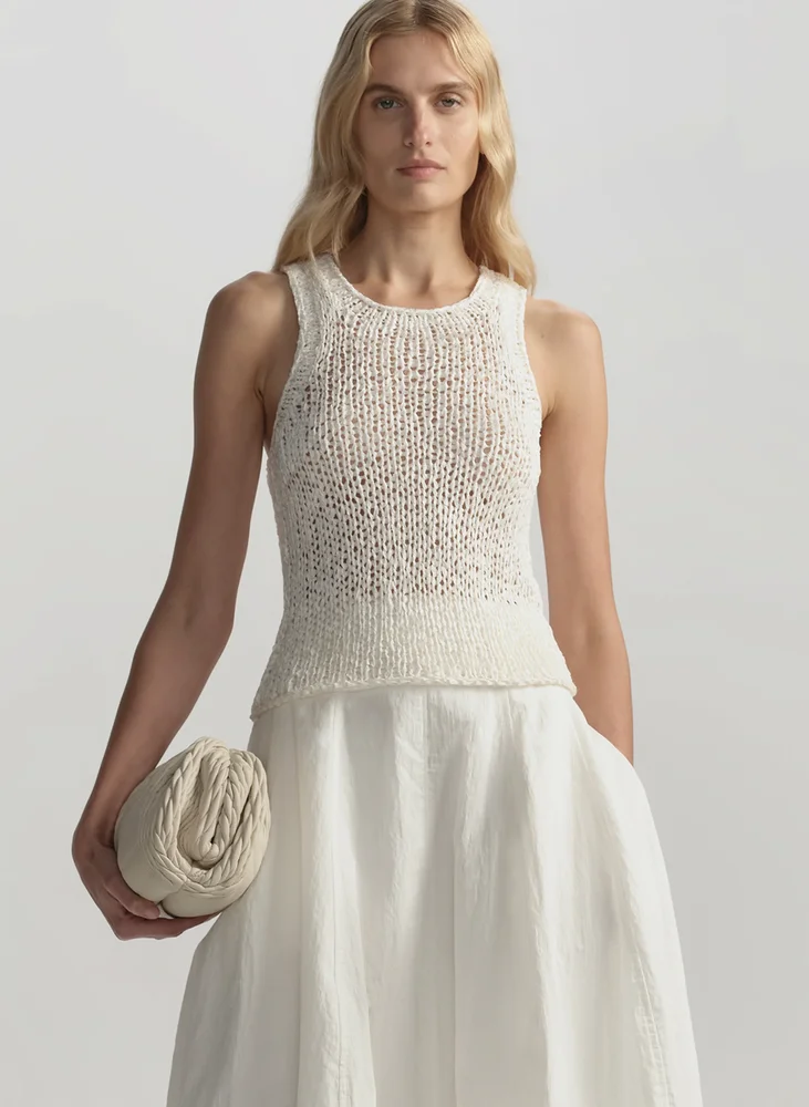 Nelly Open Knit Tank