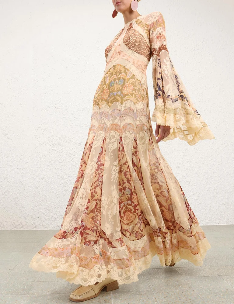 Valiant Panelled Gown