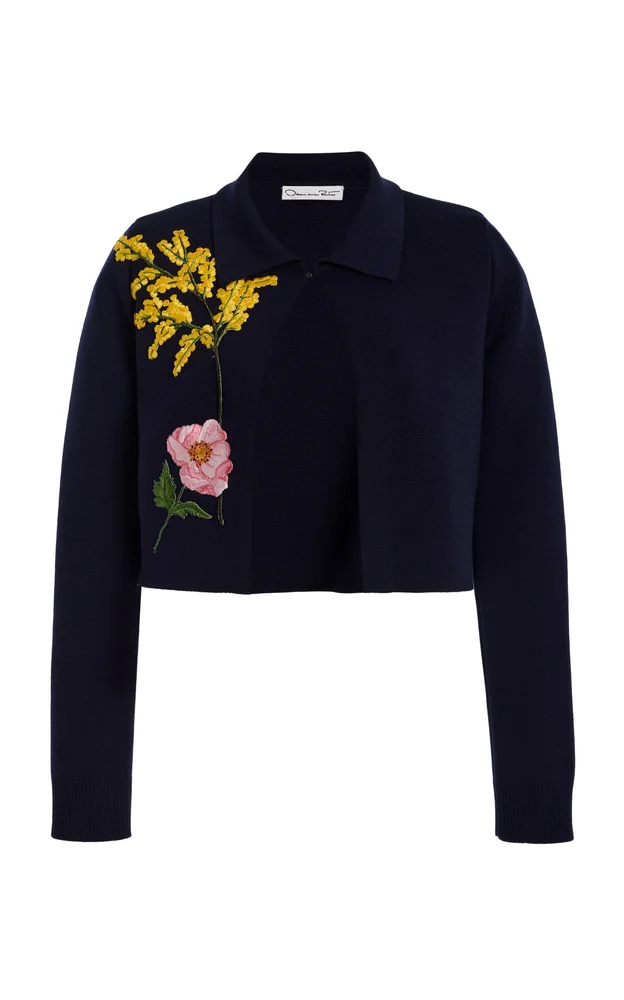 Embroidered Wool Jacket