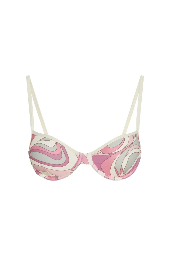 Capri Top Color Block - Costa Rei Pink/Ivory