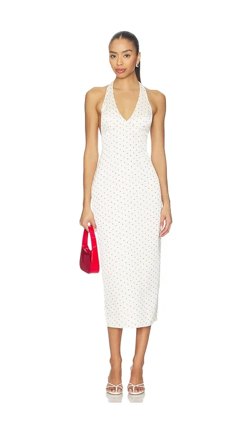 Zaia Halter Midi Dress