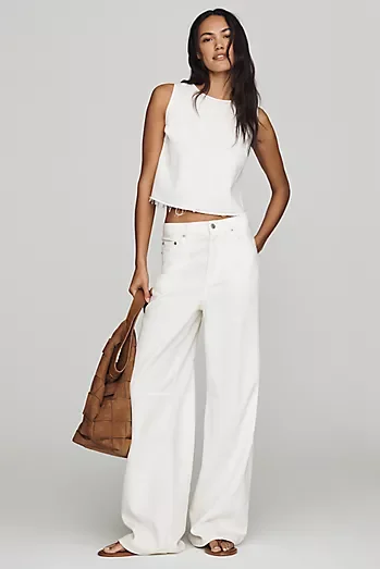 Pistola Sydney High-Rise Bow Pants