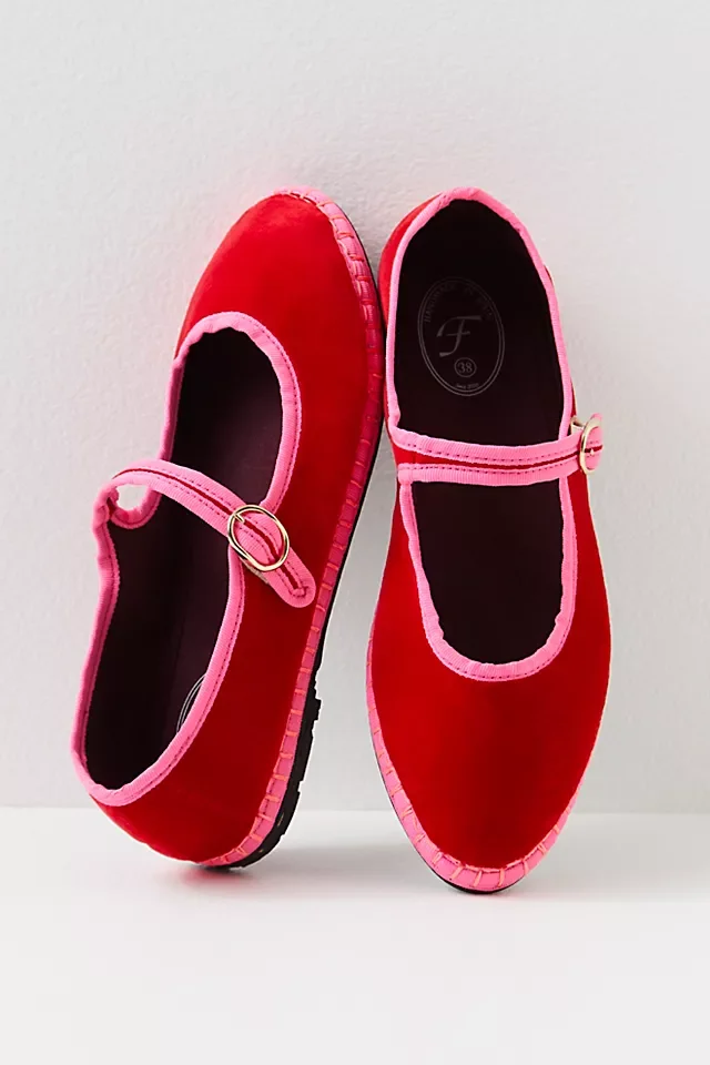 Free People Happy Place Mary Janes