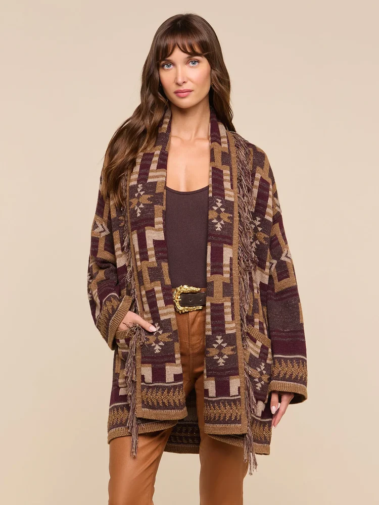 L'AGENCE Jair Cardigan