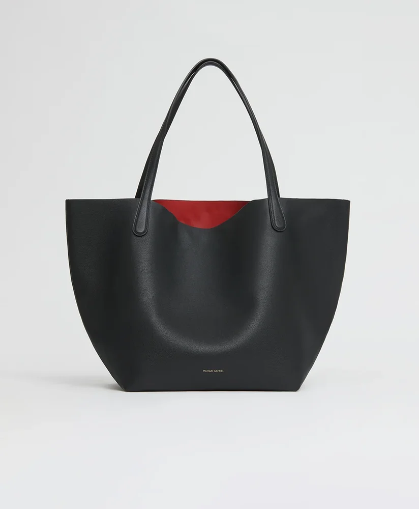Everyday Soft Tote, Black/Flamma