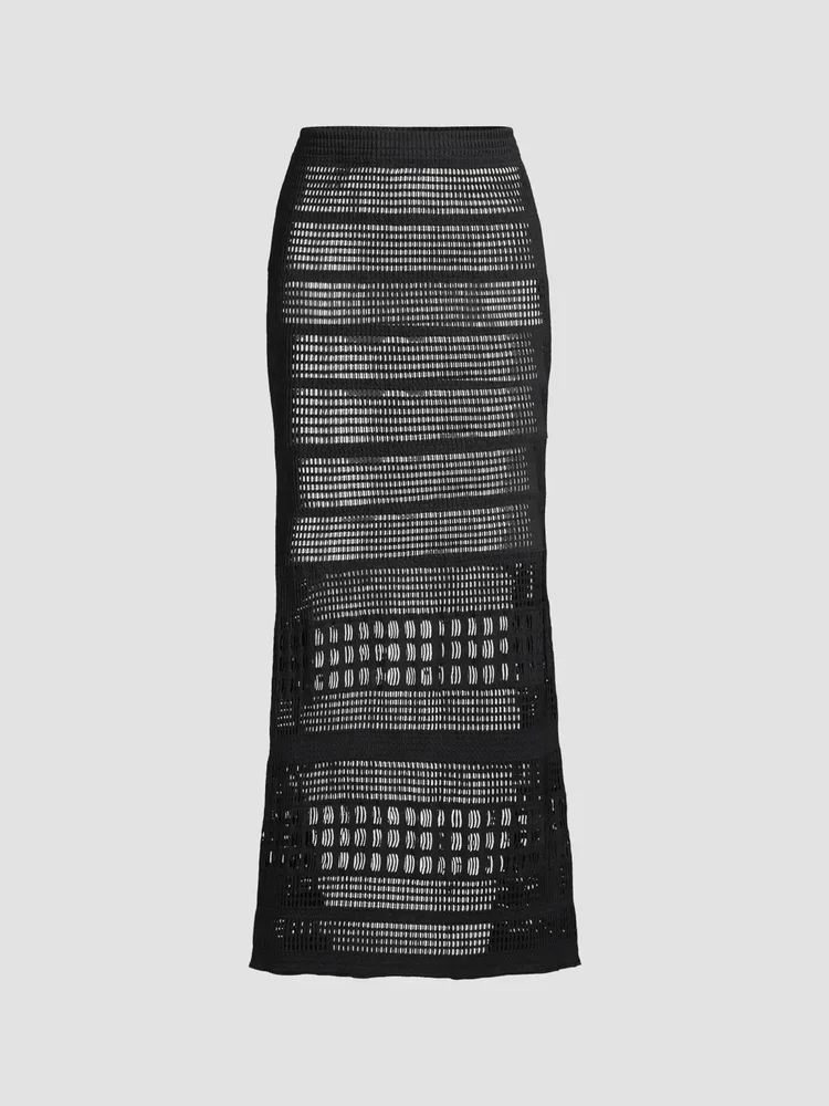 Ellis Sheer Maxi Skirt