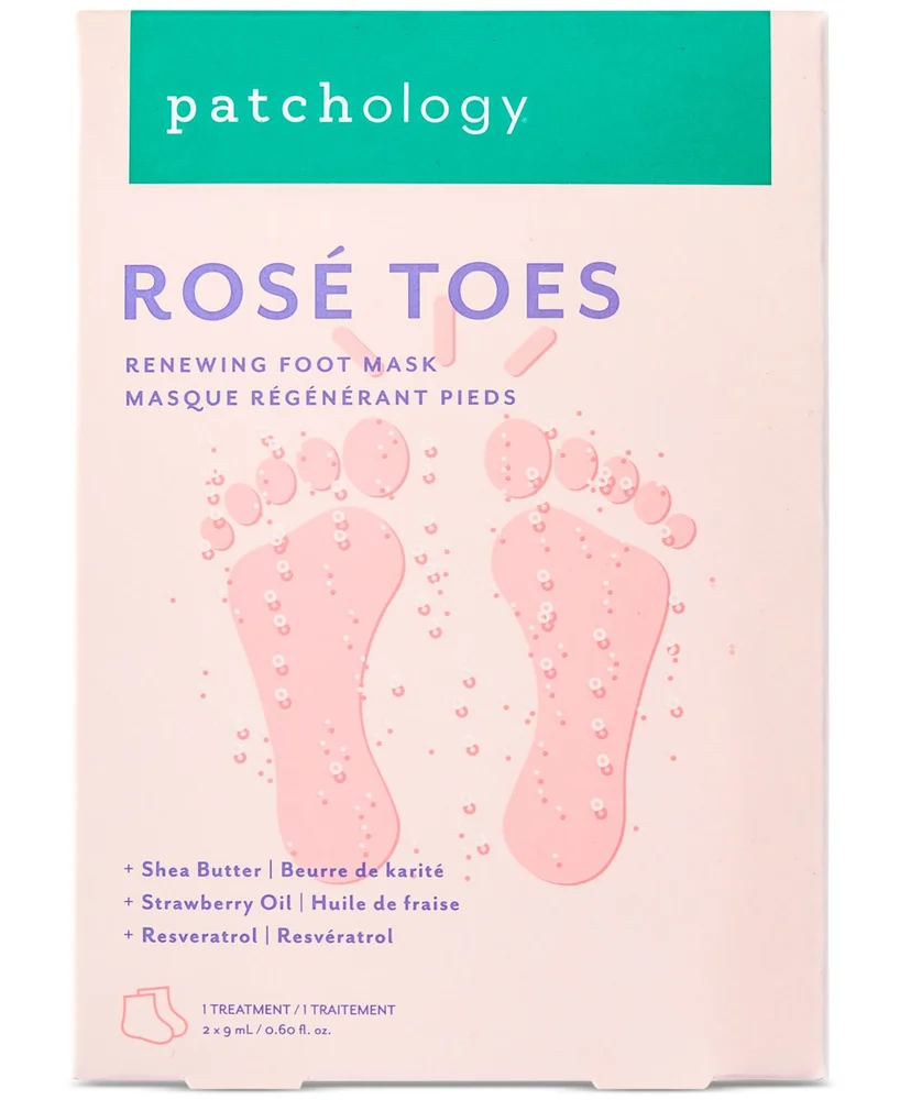 Rosé Toes Renewing Foot Mask