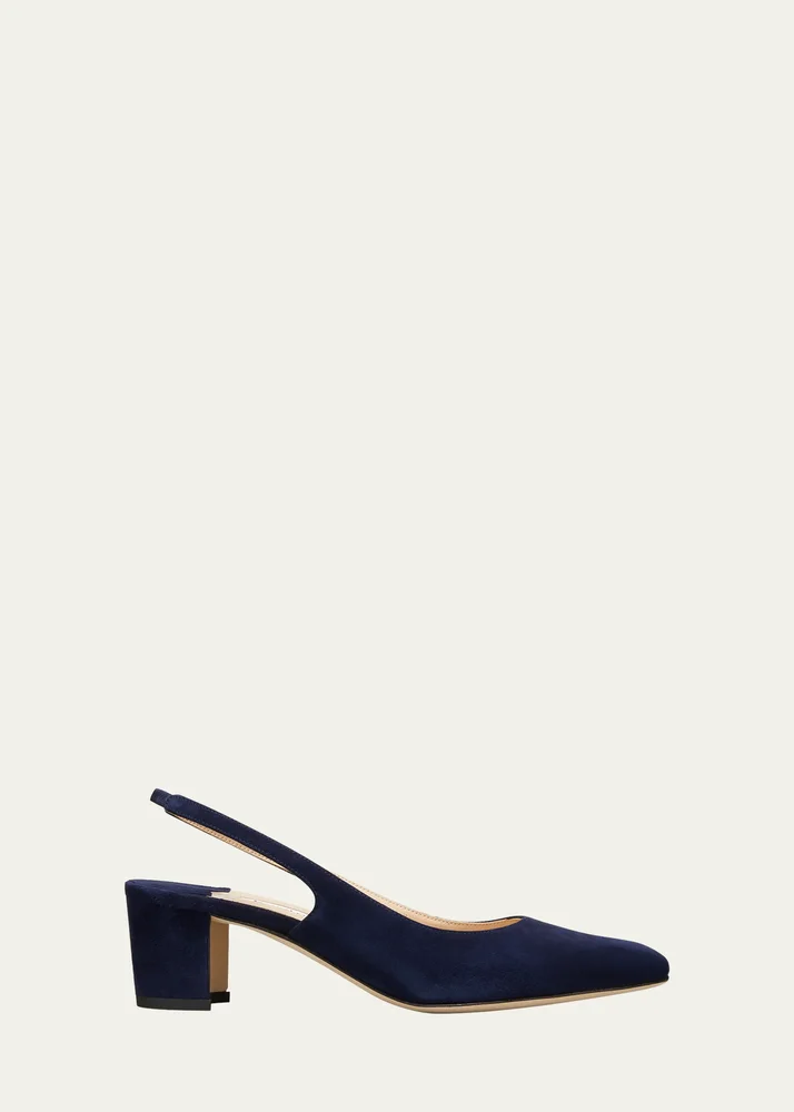 Allurasan Suede Slingback Pumps